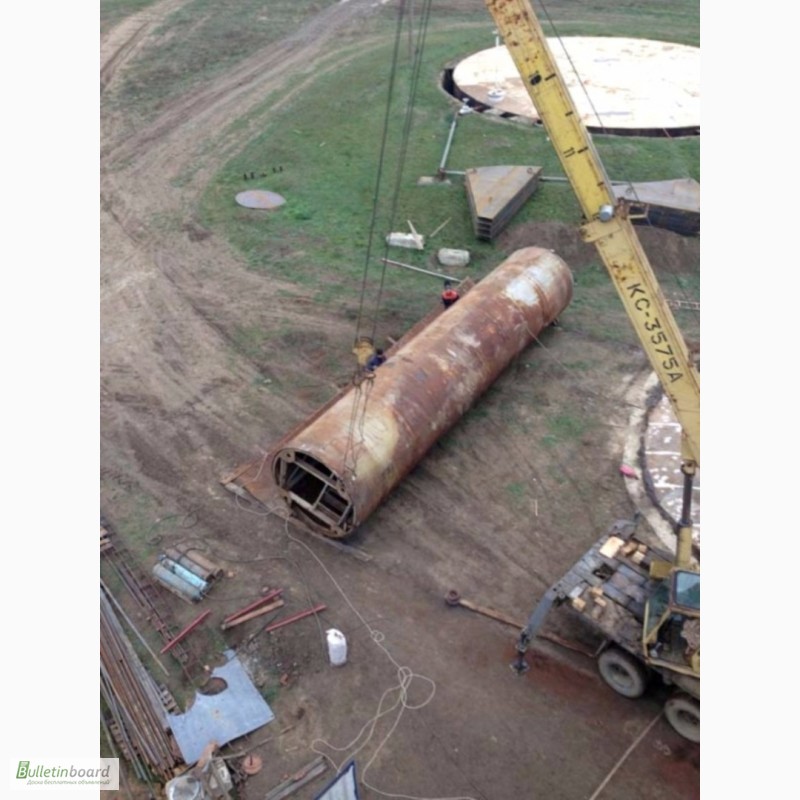 Фото 8. Резервуары вертикальные стальные РВС 100-5000 куб.м. бывшие в эксплуатации