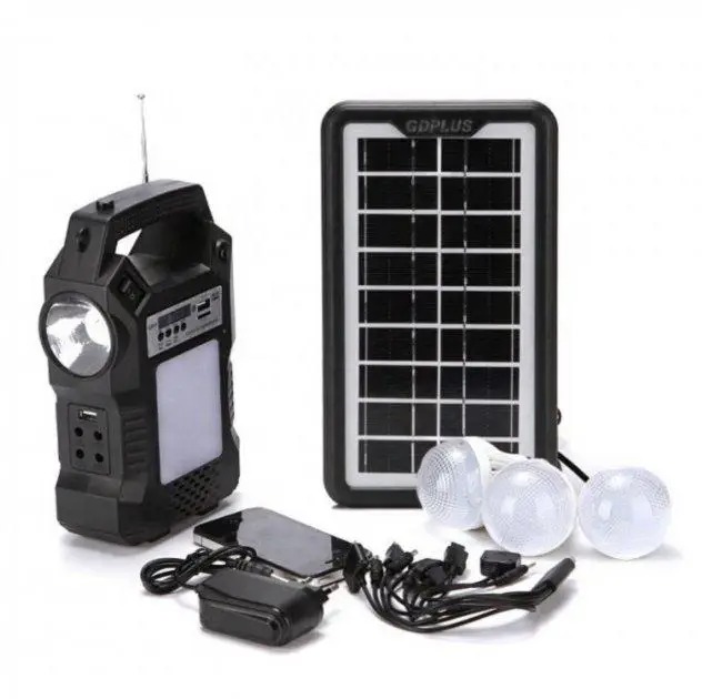 Фото 8. Солнечная портативная автономная система Solar GDPlus GD-8060 + Bluetooth+ FM радио