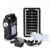 Солнечная портативная автономная система Solar GDPlus GD-8060 + Bluetooth+ FM радио