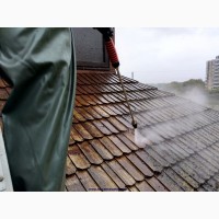 Миття даху, та інших конструкцій