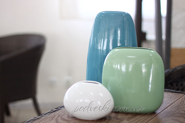 Фото 5. Стильные керамические вазы и наборы ваз для декора дома и офиса