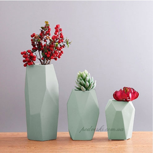 Фото 6. Стильные керамические вазы и наборы ваз для декора дома и офиса