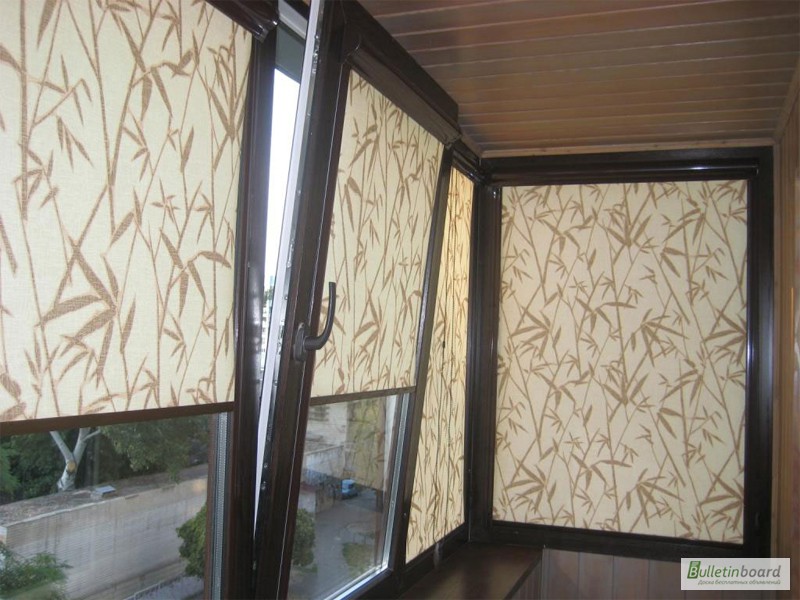 Фото 2. Рулонные шторы, тканевые роллеты