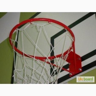 Щит баскетбольный с кольцом и сеткой, оборудование для баскетбола