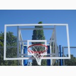 Фото 2. Щит баскетбольный с кольцом и сеткой, оборудование для баскетбола