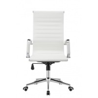 Крісло офісне Алабама біле