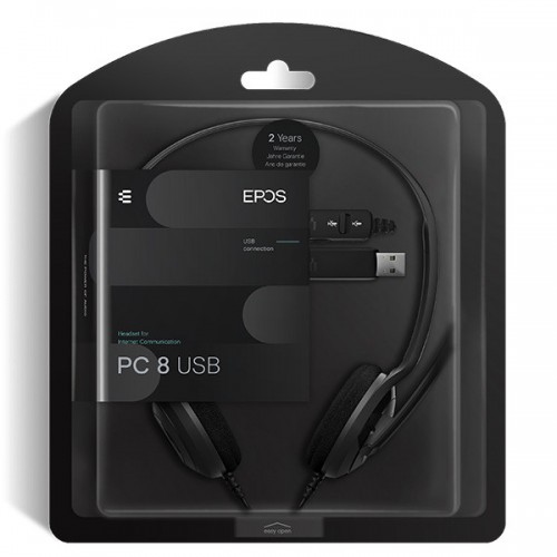Фото 3. Sennheiser EPOS PC 8 USB (1000432), дротова стерео гарнітура