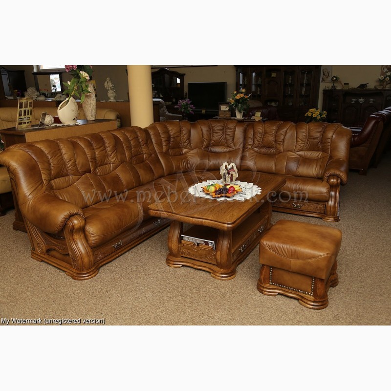 Фото 7. Новая кожаная мебель с Европы (кожаный диван, кресло или угловой диван