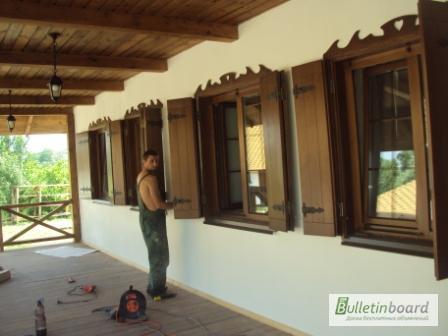 Фото 2. Компания Панорама установит качественные окна деревянные из сосны и дуба