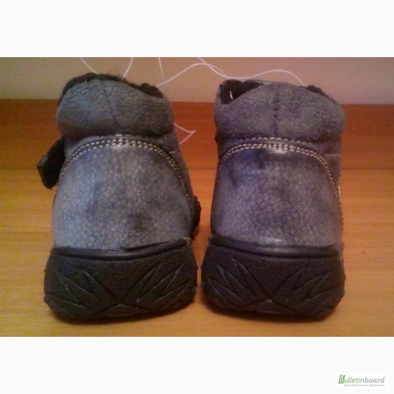 Фото 3. Детские ботинки на липучках из кожзама. 21р. ТМ Neat feet