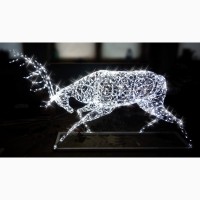 Светодиодные LED 3D фигуры Подарки Сувениры из металла