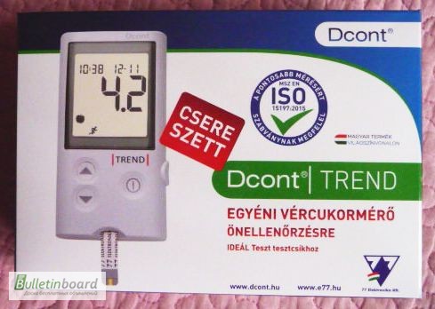 Фото 5. Глюкометр Dcont Trend - новейшая система контроля сахара в крови