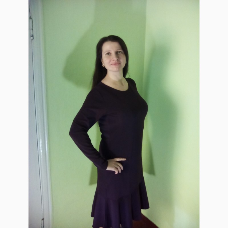 Фото 4. Платья фиолетовые и бирюзовые трикотажные(48, 50, 52 размеры)