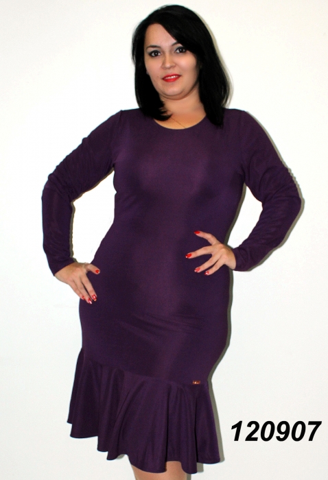 Фото 8. Платья фиолетовые и бирюзовые трикотажные(48, 50, 52 размеры)