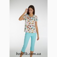 Комплект пижамы Coctail (футболка+бриджи) (арт. LPK 2390/04/01)