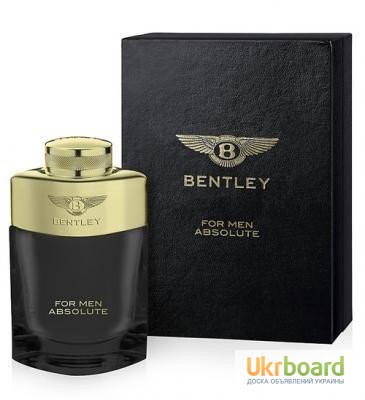 Bentley For Men Absolute парфюмированная вода 100 ml. (Бентли Фор Мен Абсолют)