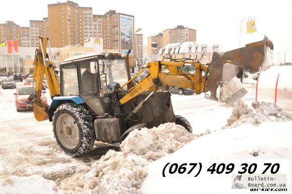 Фото 2. Уборка и вывоз снега Киев