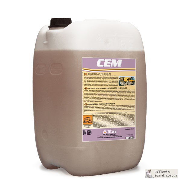 Фото 2. Очиститель для цементовозов и бетономешалок CEM Atas (10 кг.)