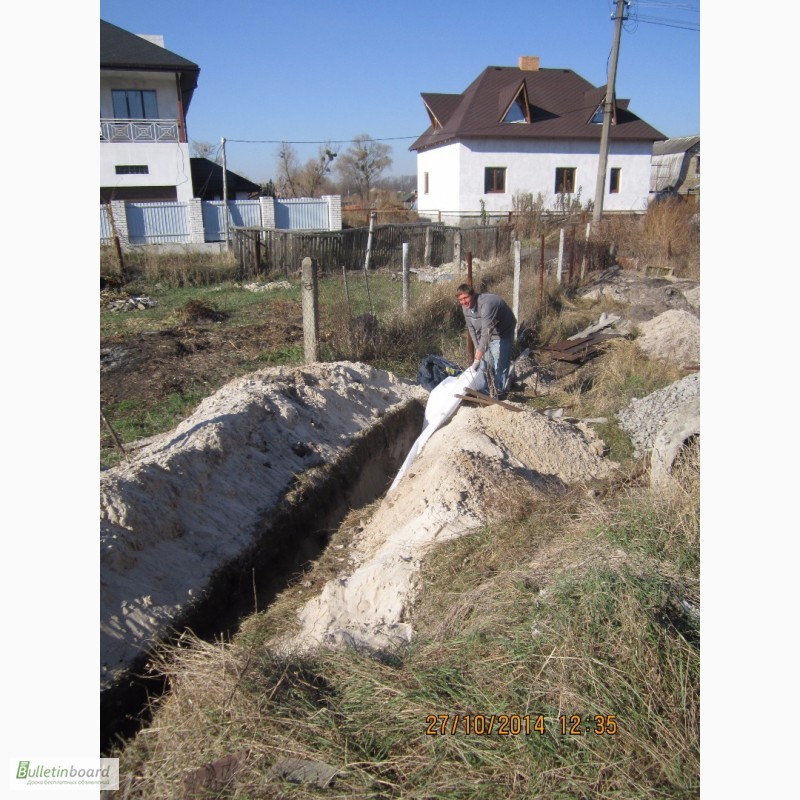 Фото 13. Выкопать траншею в Одессе