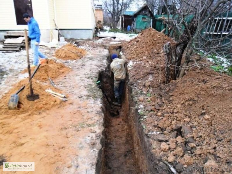 Фото 6. Выкопать траншею в Одессе