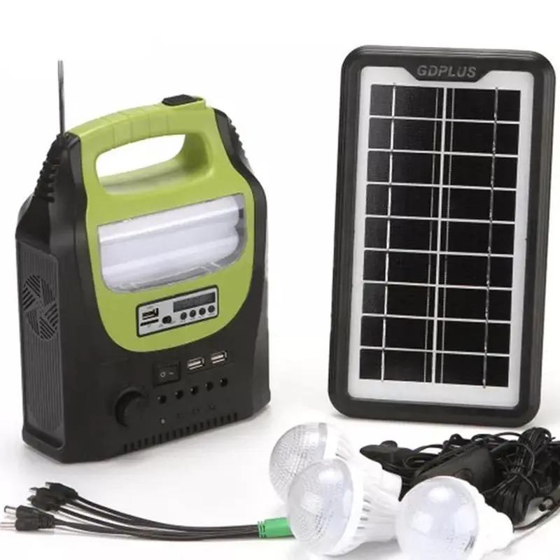 Фото 6. Solar GDPlus GD-8071 + FM радио + Bluetooth портативная солнечная автономная система