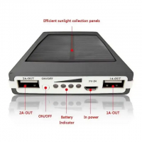 УМБ солнечное зарядное устройство Power Bank 90000 mAh sc-5 батарея, аккумулятор