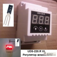 Регулятор влажности, UDS-220.R VL, выносной датчик, точность 1%, влагомер воздуха