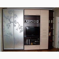 Изготовление шкафов-купе в гостиную под заказ в Сумах и Киеве