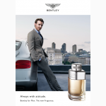 Bentley Bentley for Men туалетная вода 100 ml. (Бентли Бентли Фор Мен)