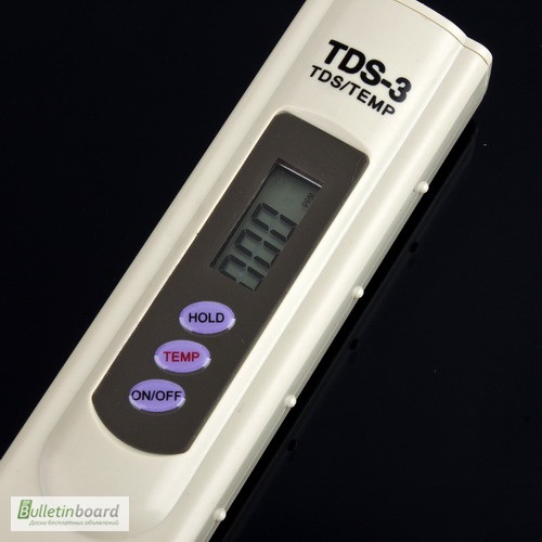 Фото 3. Портативный тестер ( анализатор) качества воды TDS метр TDS-3 ( СОЛЕМЕР)