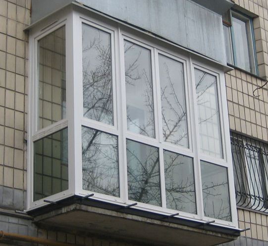 Фото 9. Остекление балконов и лоджий в Харькове от Окна Альтек