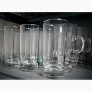 Бокалы, стаканы, чашки, рюмки в ассортименте БУ