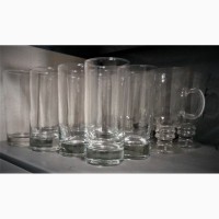 Бокалы, стаканы, чашки, рюмки в ассортименте БУ