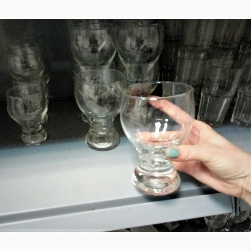 Фото 12. Бокалы, стаканы, чашки, рюмки в ассортименте БУ