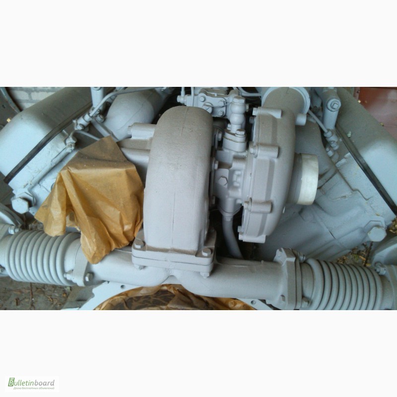 Фото 3. Новый двигатель ЯМЗ-238Д (V8) турбо на автомобили МАЗ, КрАЗ, МЗКТ; БаЗ