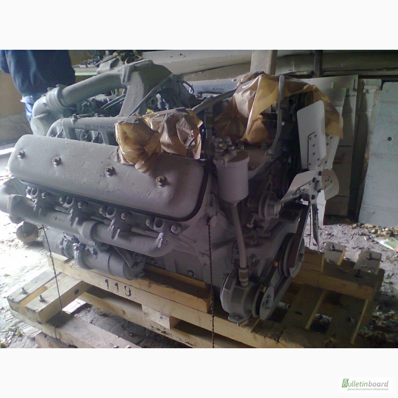 Фото 6. Новый двигатель ЯМЗ-238Д (V8) турбо на автомобили МАЗ, КрАЗ, МЗКТ; БаЗ