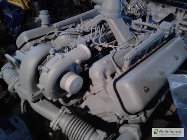 Новый двигатель ЯМЗ-7511 (V8) турбо