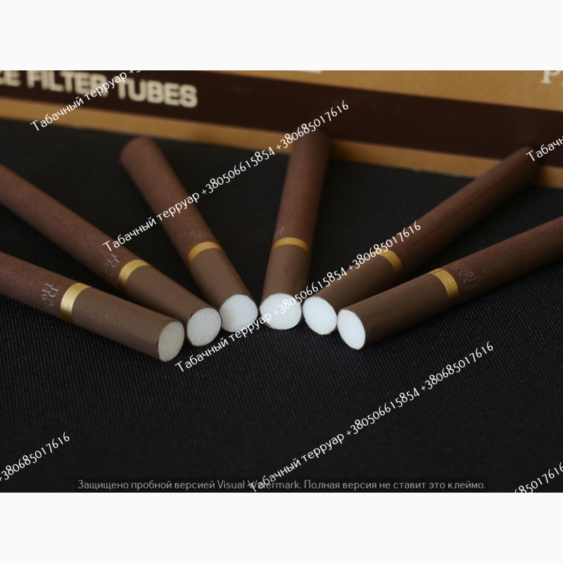 Фото 7. Сигаретные гильзы для табака Dark Horsecopper Edition(коричневые)