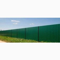 Профнастил на паркан, забор, стелю, стіни, варіант економ 175 грн/лист