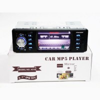 Автомагнитола 1DIN Pioneer 4319 ISO с экраном 4.1 Bluetooth (магнитола с экраном)