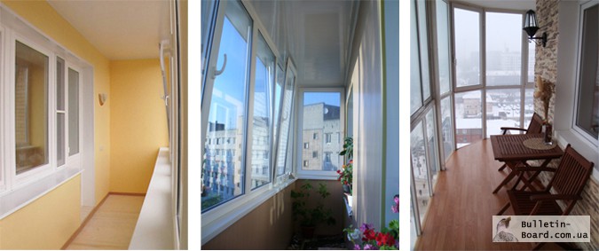 Фото 2. Балкон - строительство, застеклить, ремонт и обшивка