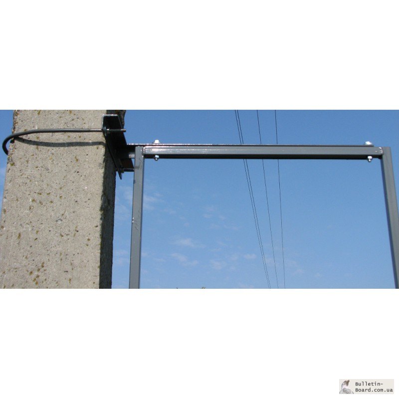 Фото 3. Панель-кронштейн П -052, наружная реклама на столбах и сооружениях.