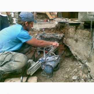Алмазное сверление отверстий в бетоне Киев