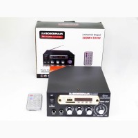 Усилитель BM AUDIO BM-800BT USB Блютуз 300W+300W 2х канальный Караоке