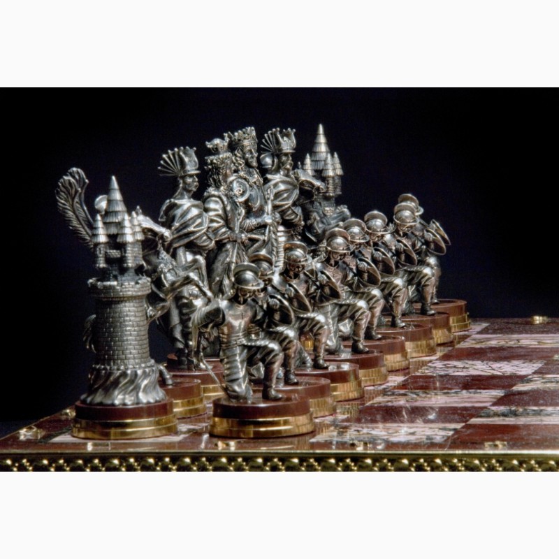 Фото 2. Эксклюзивные настольные игры - шахматы, шашки и нарды