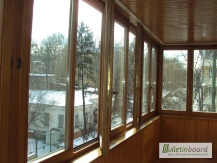 Фото 14. Монтаж деревянных окон и балконов