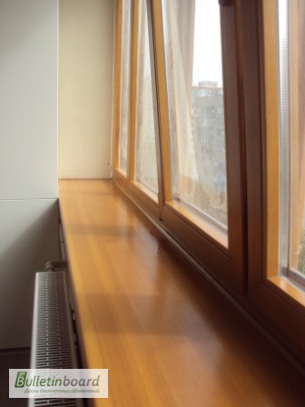 Фото 3. Монтаж деревянных окон и балконов