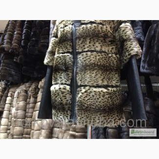 Модная супер куртка из меха камышового кота