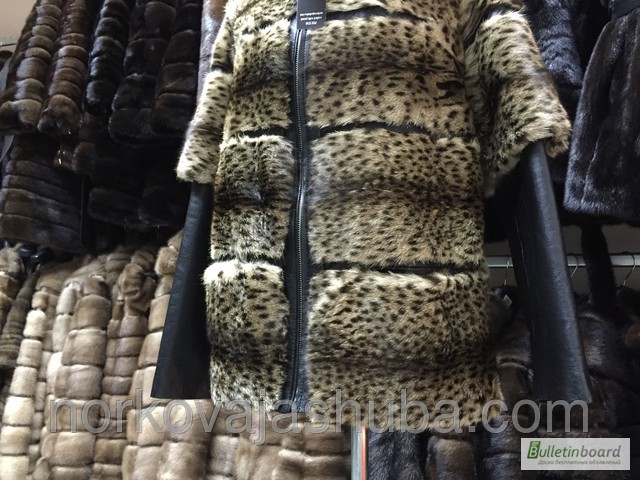 Модная супер куртка из меха камышового кота