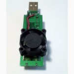 USB нагрузка с вентилятором на 1А 2А 3А, нагрузочный резистор, тестер емкости
